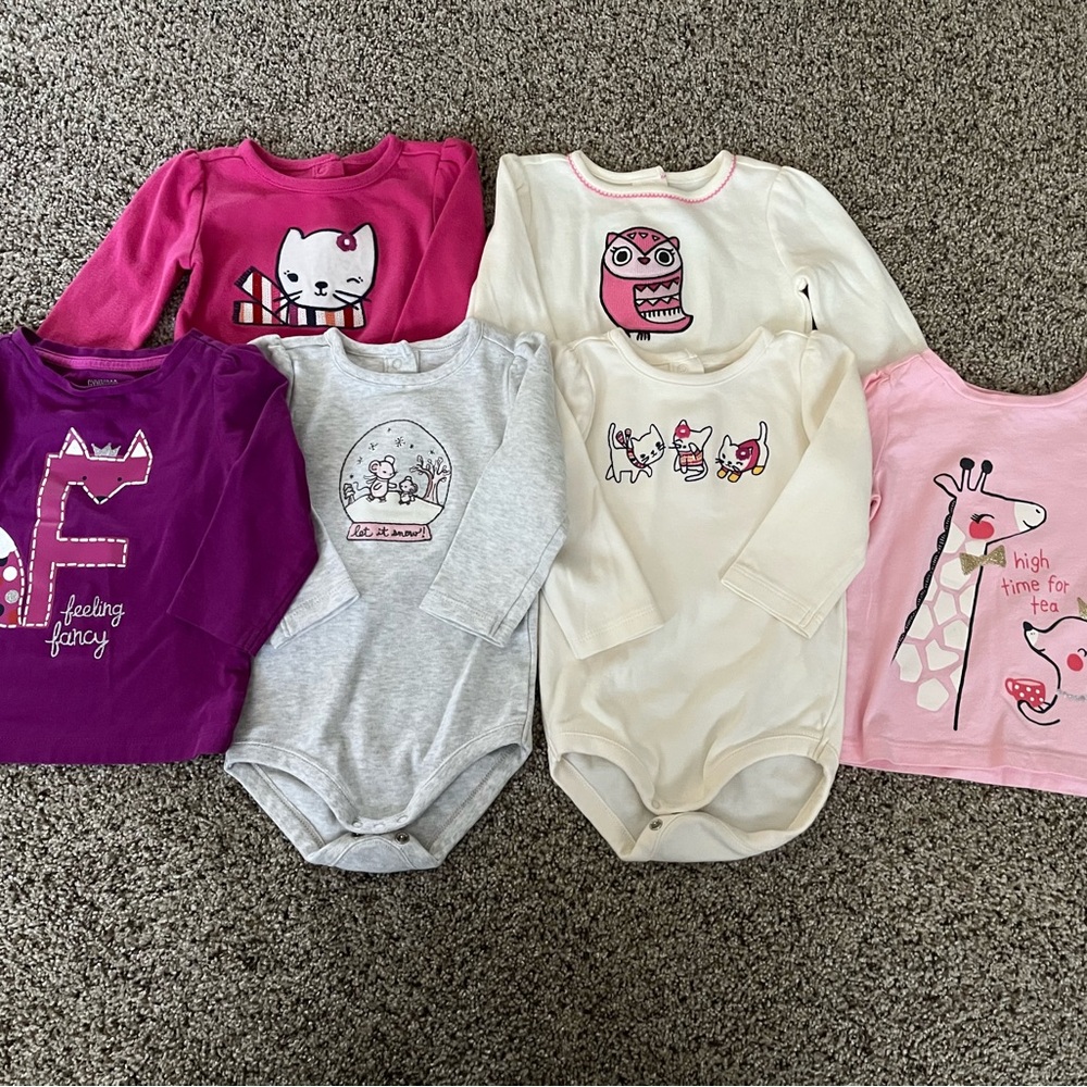 Gymboree 6-12 Month Tops